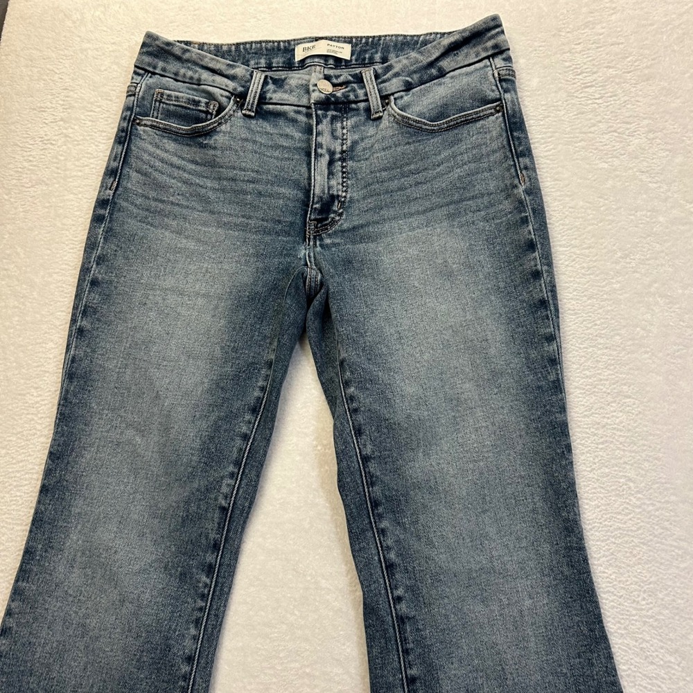 BKE Payton Bootcut Jeans Universal Fit Mid-Rise Women 28x32 Blue Stretch Cowgirl